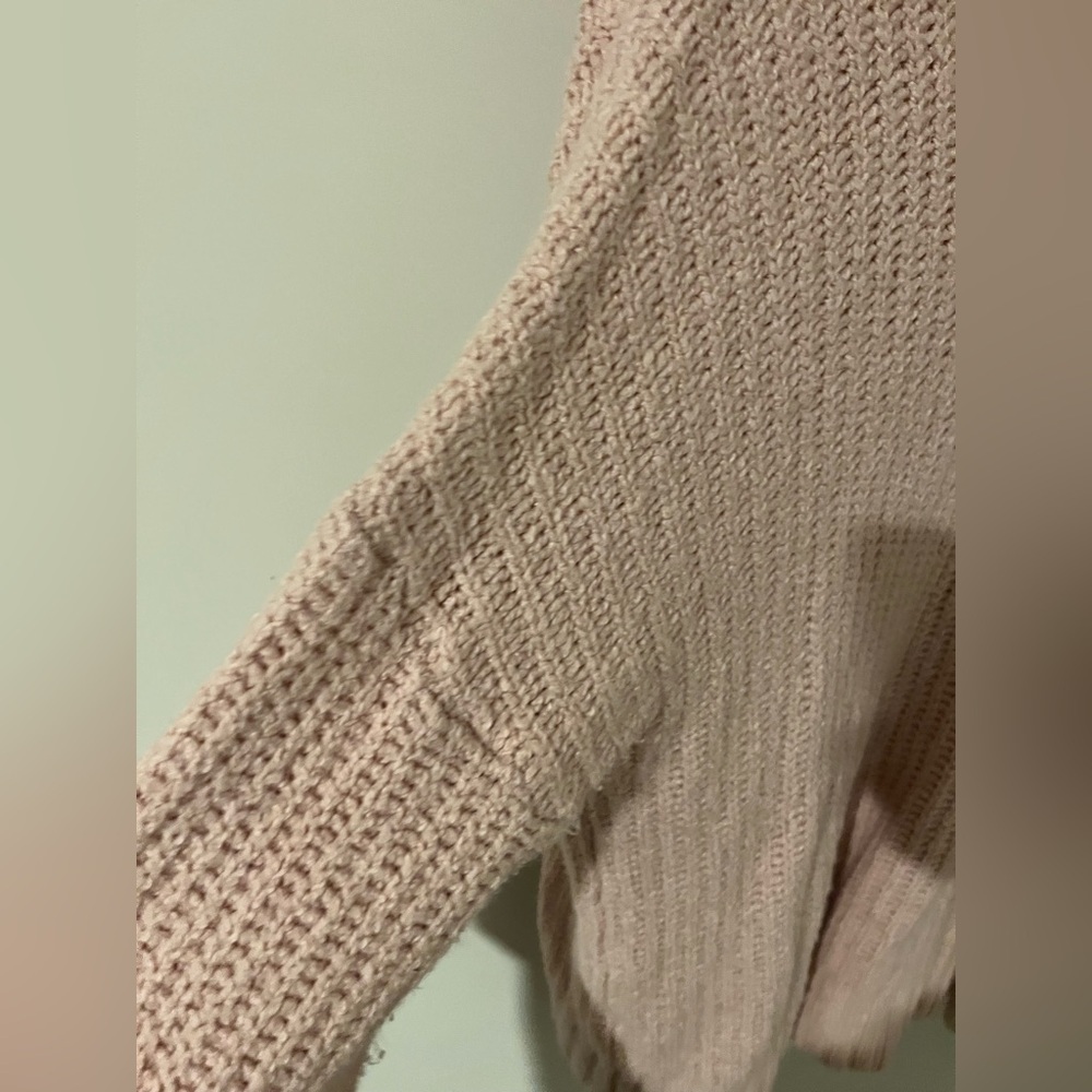 American Eagle Cozy Light Pink Turtleneck Sweater Women’s Medium - Picture 5 of 5
